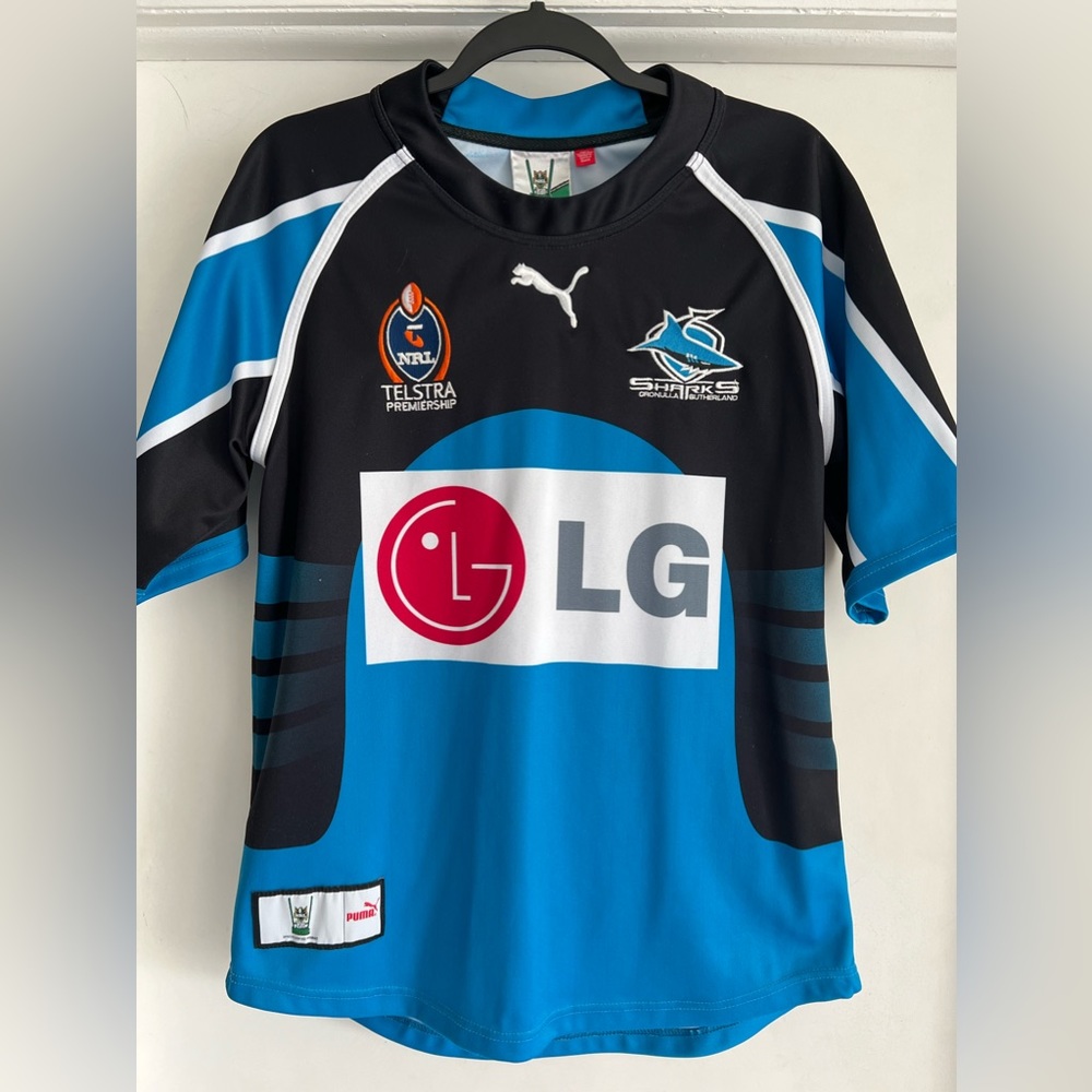 Puma Cronulla-Sutherland Sharks rugby jersey